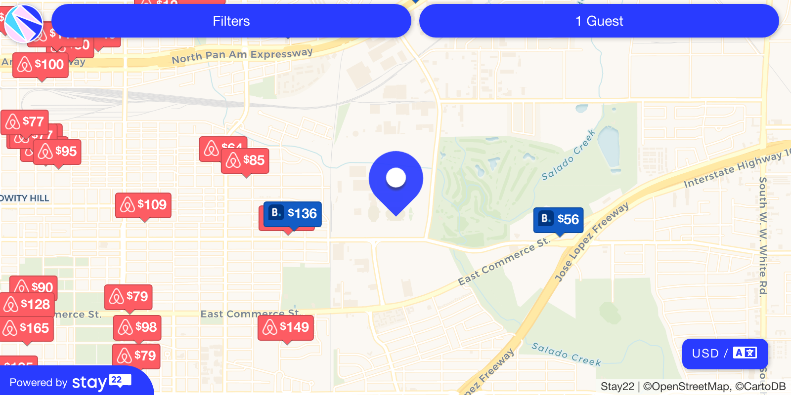 Places to stay near 211, At And T Center Parkway, Salado Junction, San