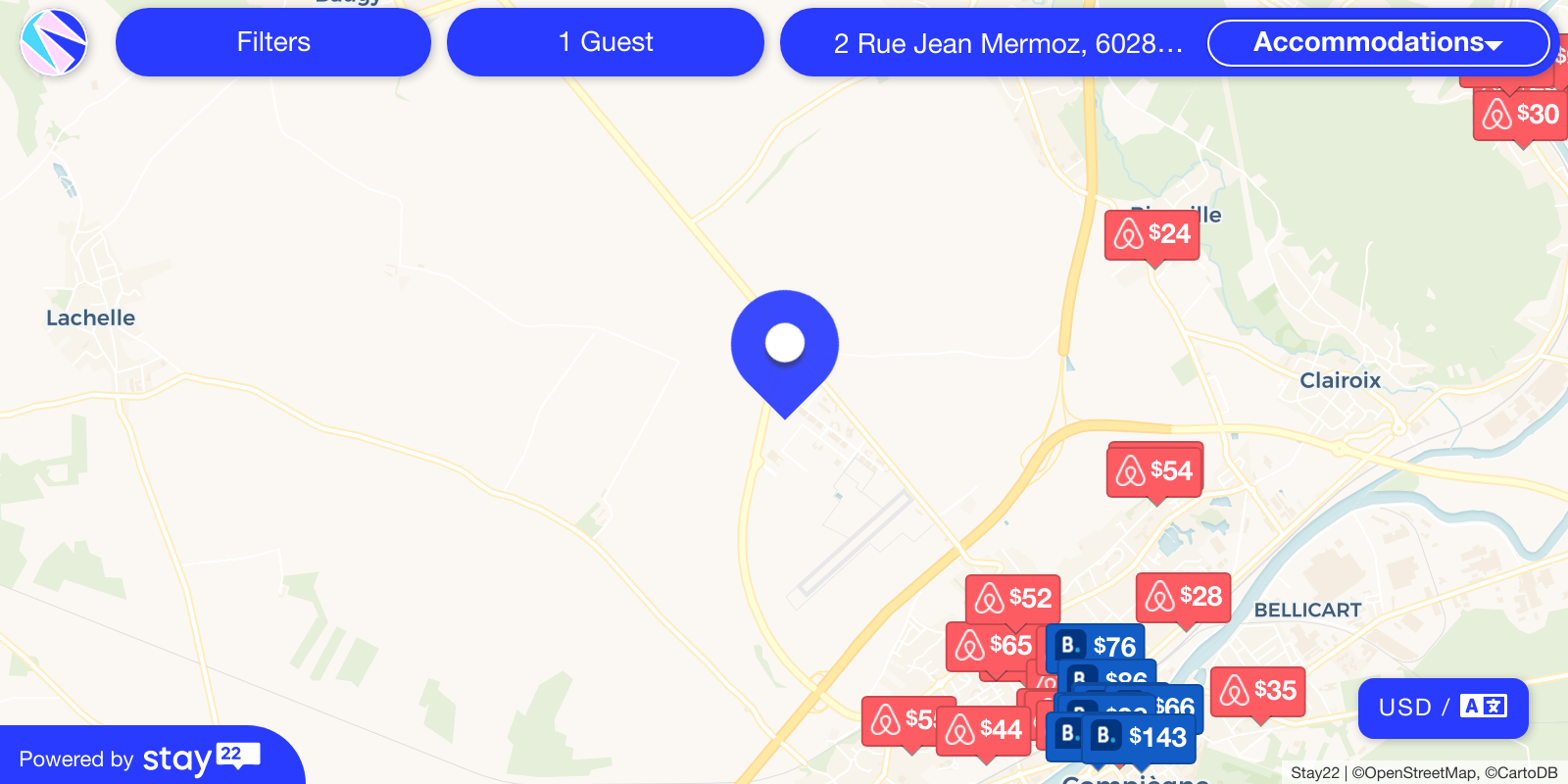 2 Rue Jean Mermoz 60280 Margny lès compiègne