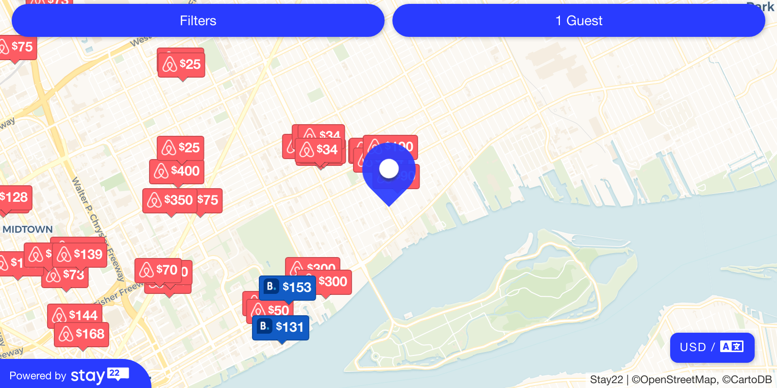 Places to stay near 8019 Agnes St, Detroit, MI 48214, USA