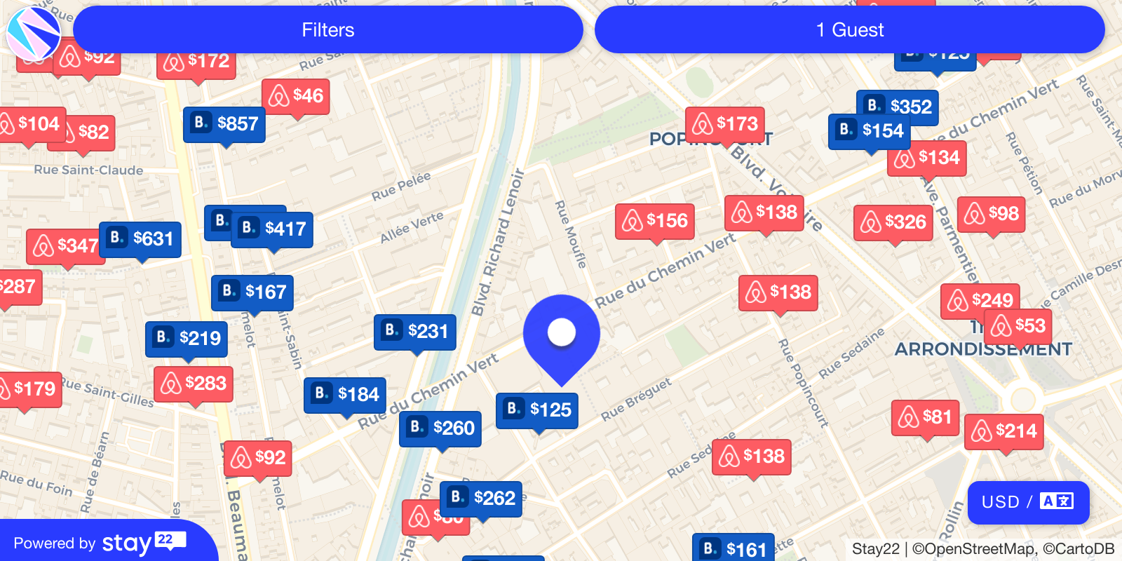 30 34 Rue Du Chemin Vert 75011 Paris Places to stay near 30 Rue du Chemin Vert, 75011 Paris, France