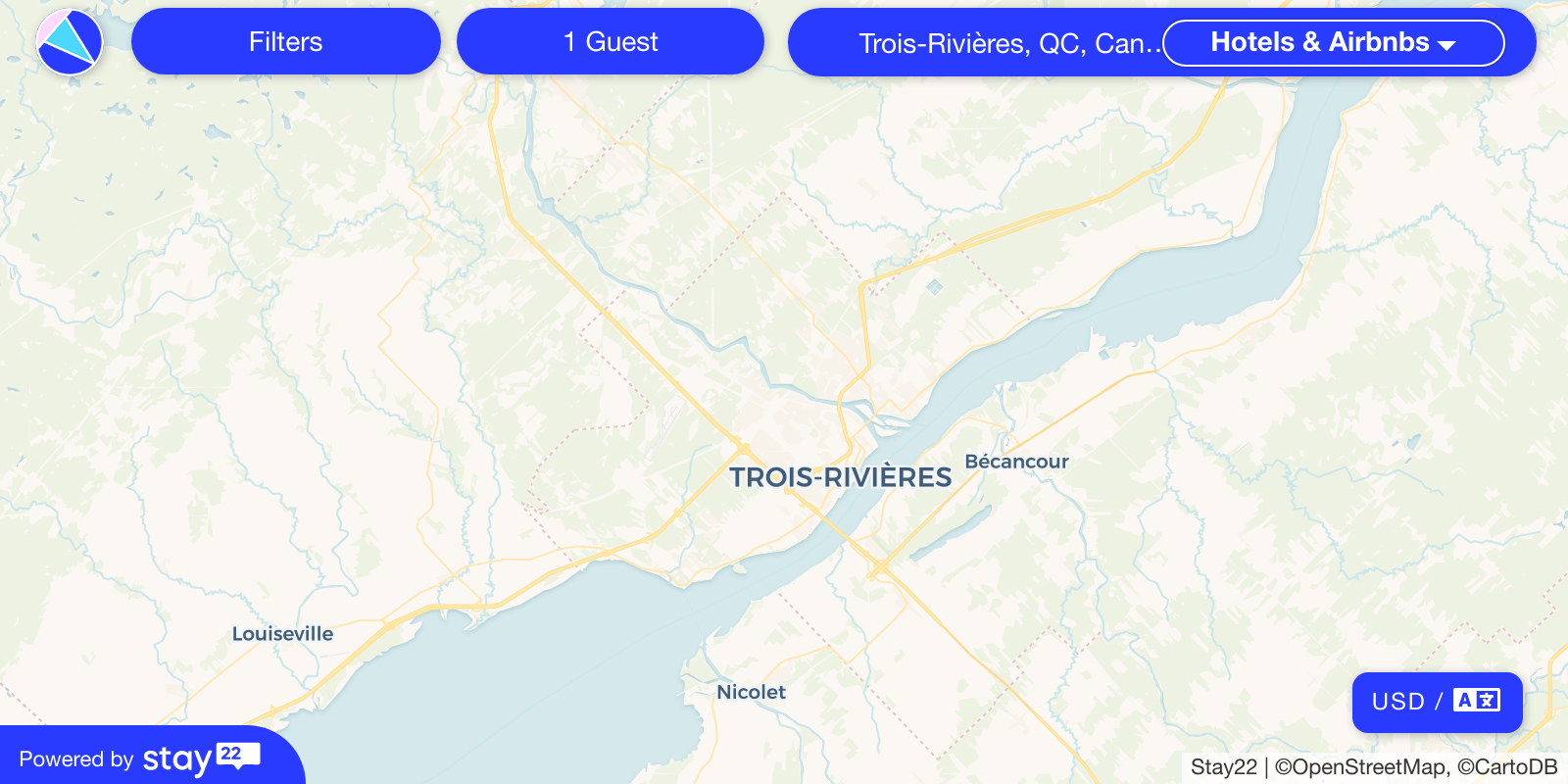 Places to stay in TroisRivières, QC, Canada
