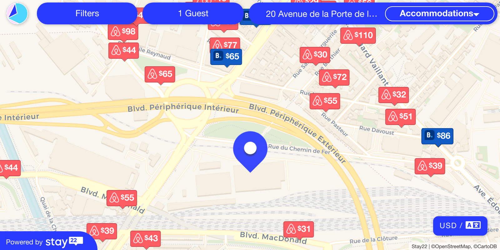 7 15 Avenue De La Porte De La Villette 75019 Paris Places to stay near 20 Avenue de la Porte de la Villette, 75019 Paris