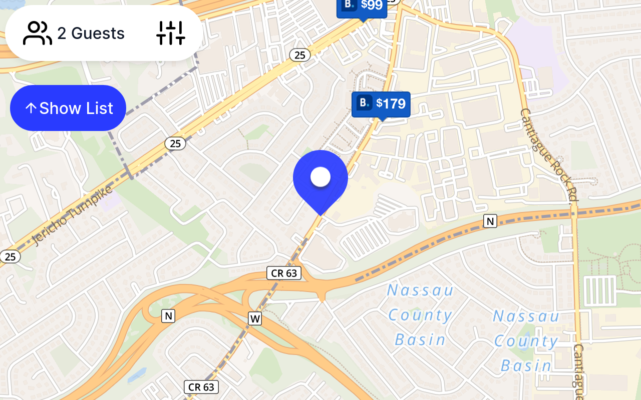 Places to stay near 999, Brush Hollow Road, Westbury, Nassau County, New York, 11590, USA