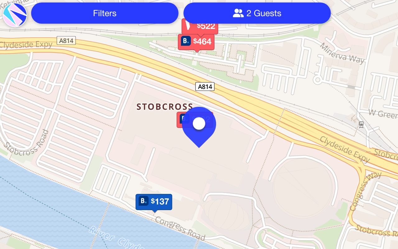 Places to stay near SEC Centre, Clydeside Expressway, Yorkhill