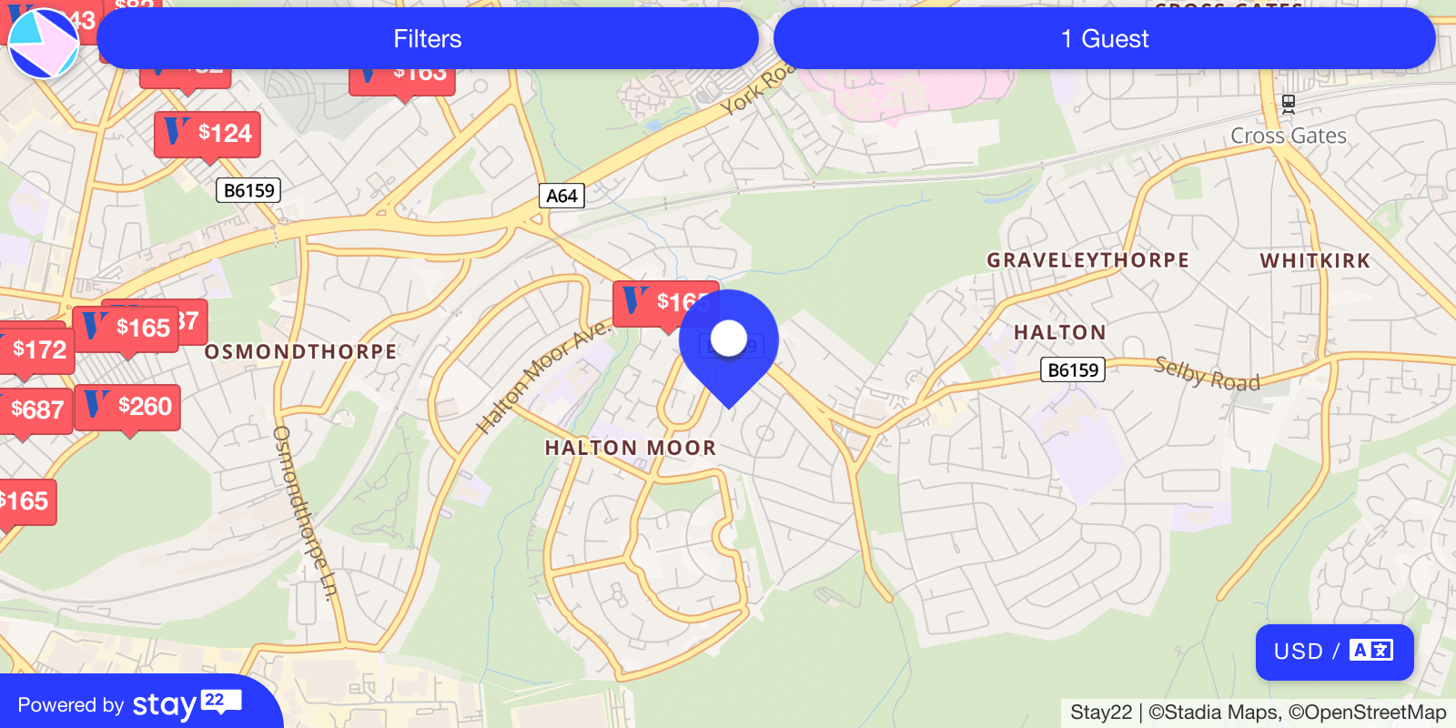 Places to stay near Boldmere Road, Halton Moor, Leeds, England, LS15