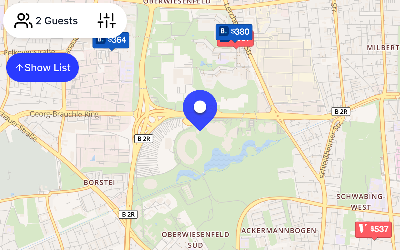 Places to stay near K, Hans-Jochen-Vogel-Platz, Am Riesenfeld ...